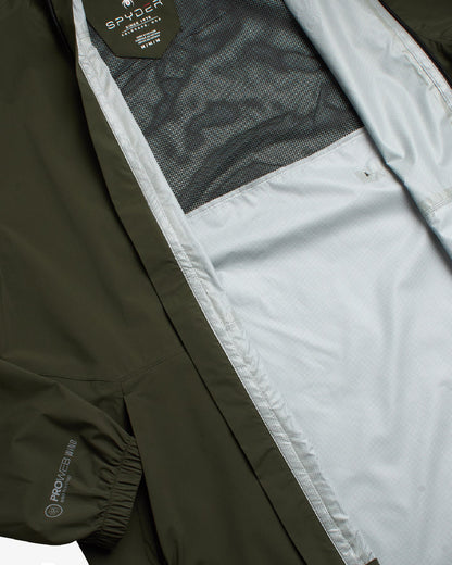 Men's Spring Showers Jacket - Olive | Spyder Jackets