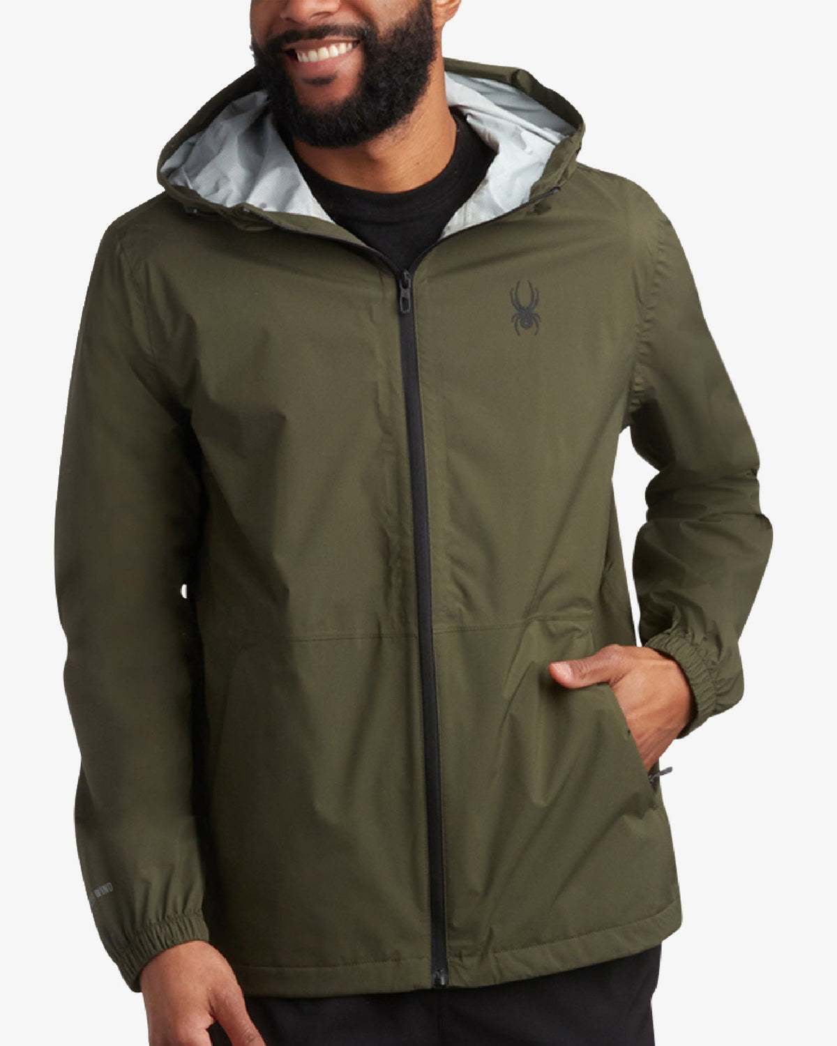 Men's Spring Showers Jacket - Olive | Spyder Jackets