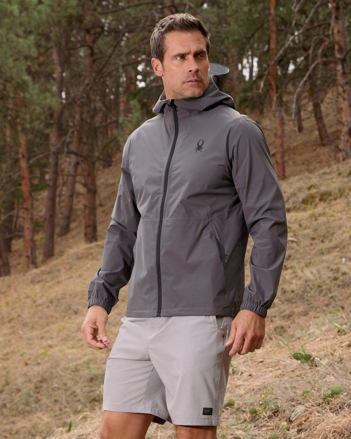 Men's Spring Showers Jacket - Polar | Spyder Jackets