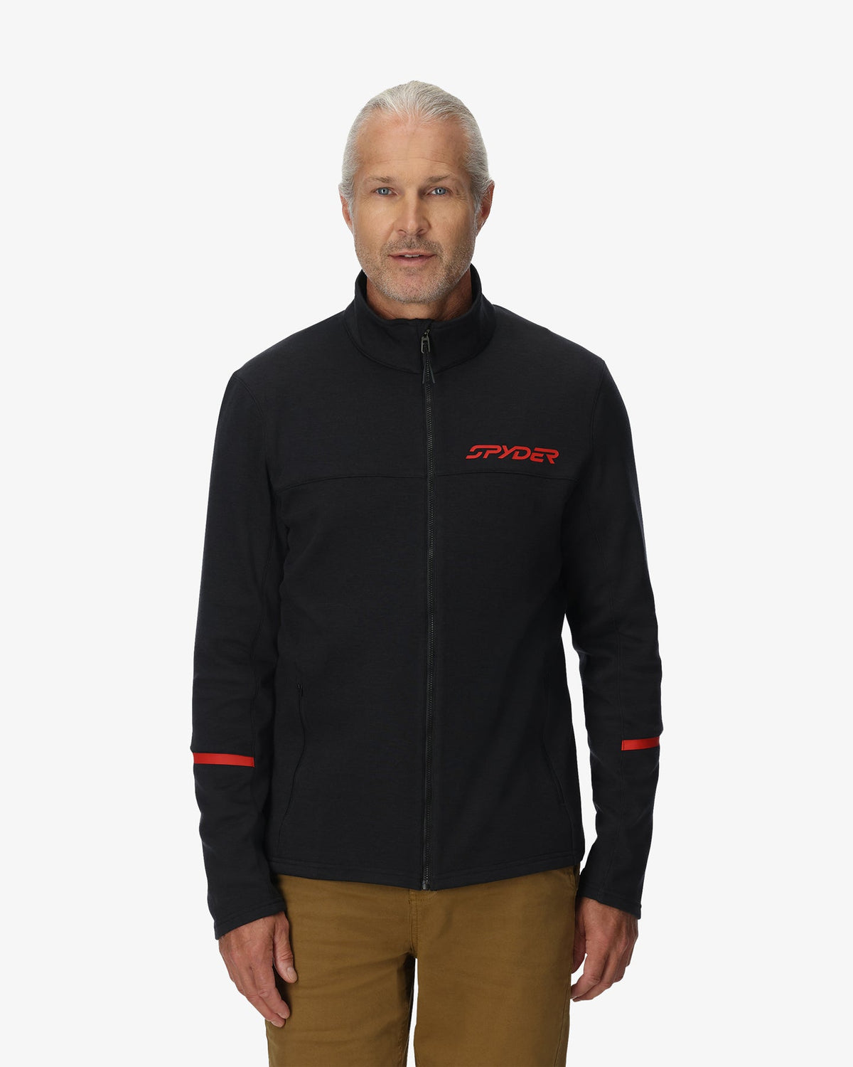 Men's Speed Fleece Jacket - Black | Spyder Jackets|Midlayers