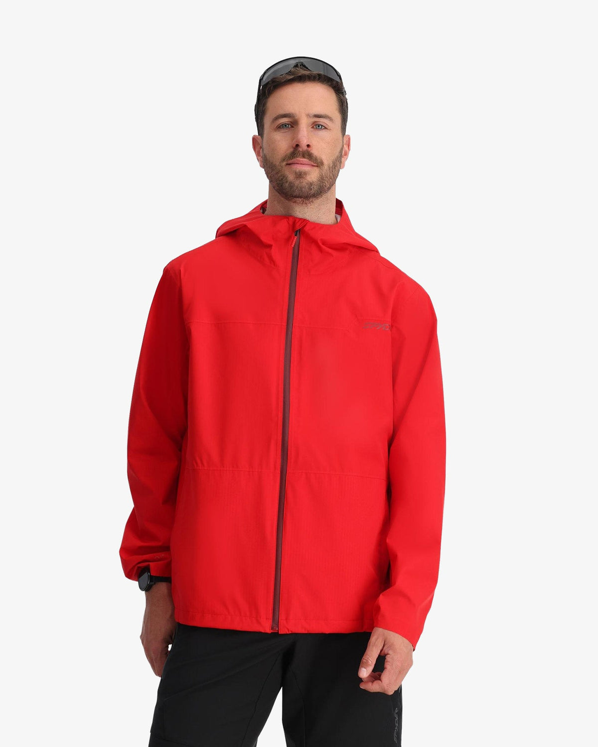Men's Clutch Rain Shell Jacket - Spyder Red | Spyder Jackets