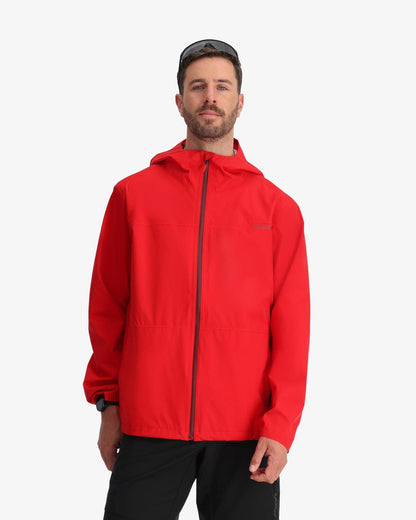 Men's Clutch Rain Shell Jacket - Spyder Red | Spyder Jackets