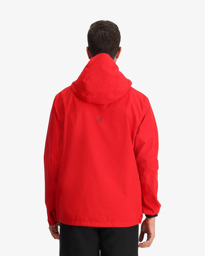 Men's Clutch Rain Shell Jacket - Spyder Red | Spyder Jackets
