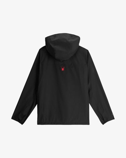 Men's Clutch Rain Shell Jacket - Black | Spyder Jackets