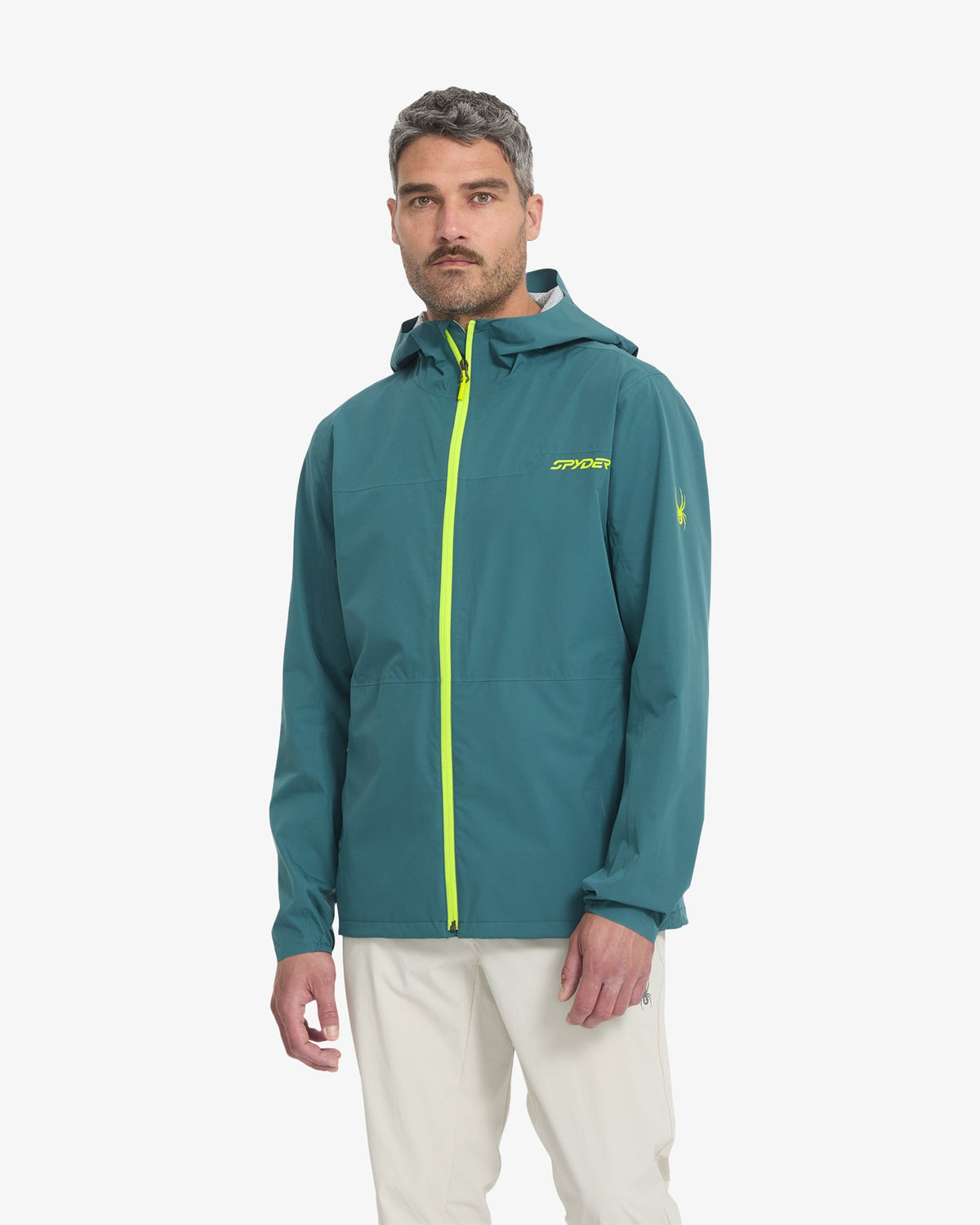 Men's Clutch Rain Shell Jacket - Petrol | Spyder Jackets