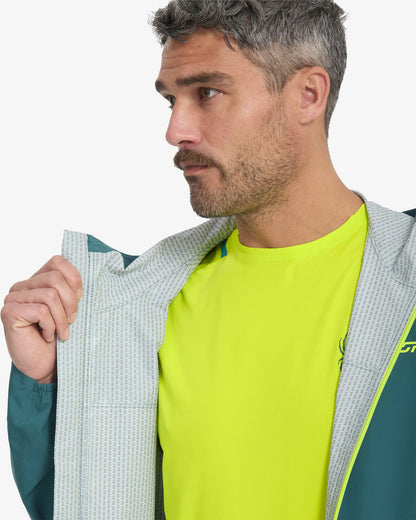 Men's Clutch Rain Shell Jacket - Petrol | Spyder Jackets