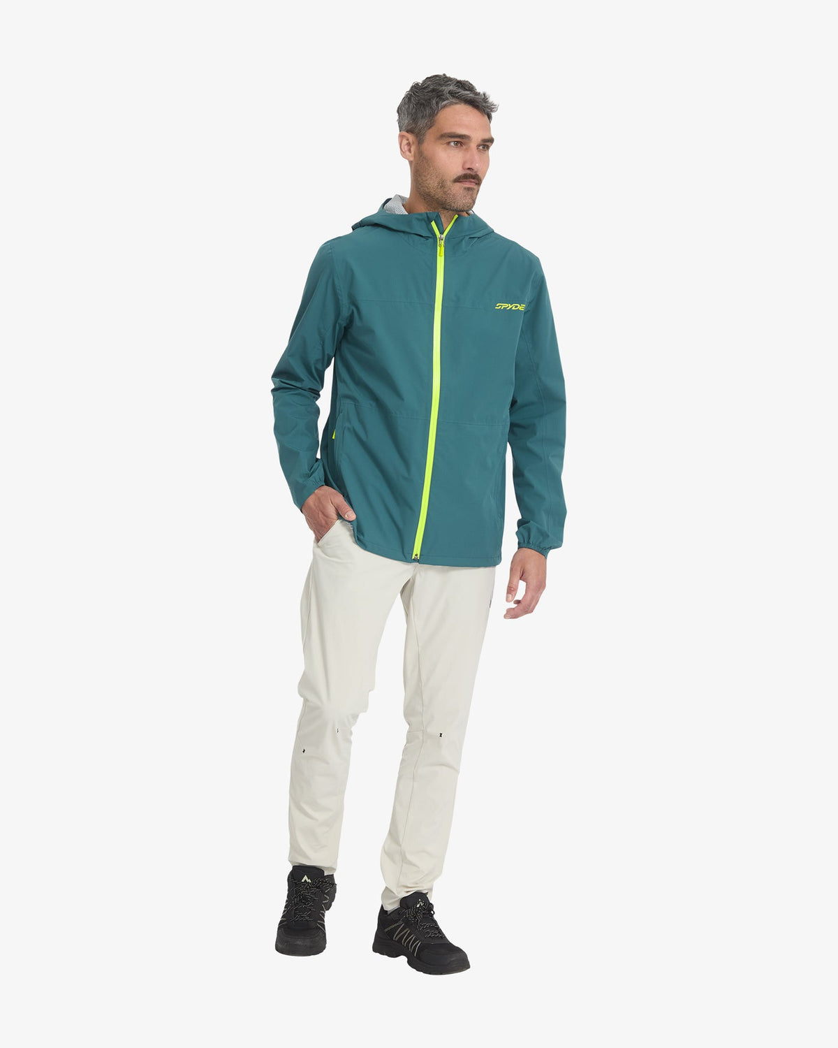 Men's Clutch Rain Shell Jacket - Petrol | Spyder Jackets