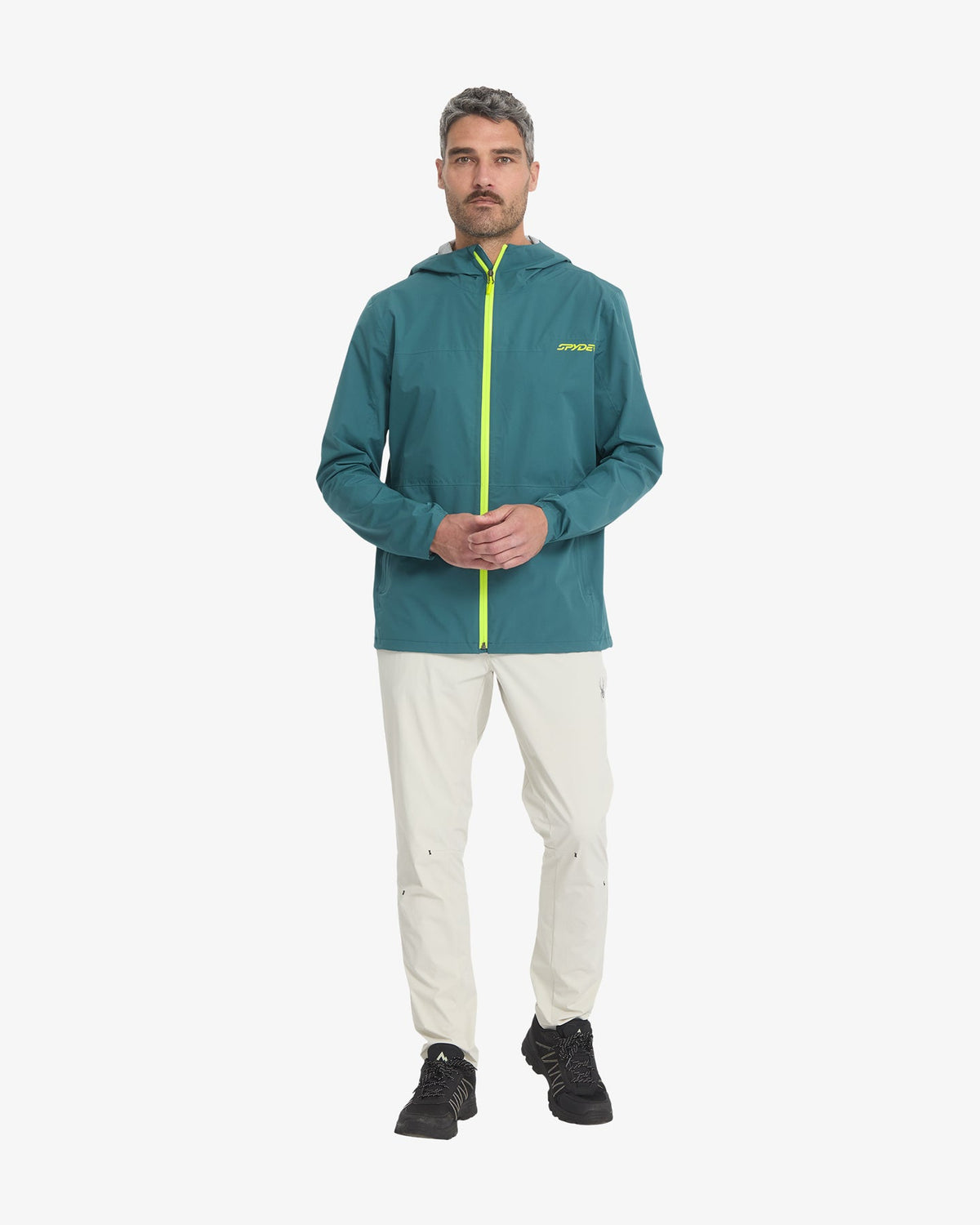 Men's Clutch Rain Shell Jacket - Petrol | Spyder Jackets
