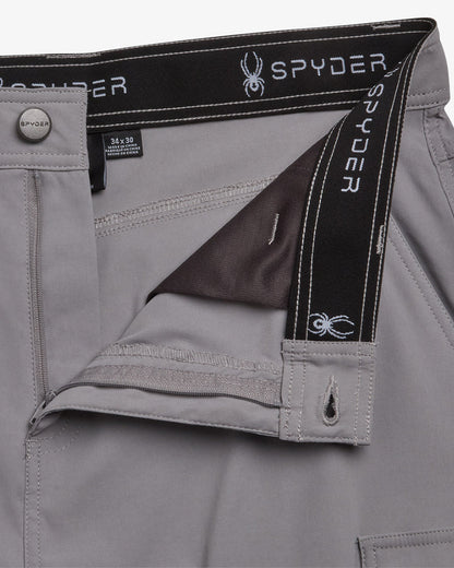 Men's Atmosphere Convertible Cargo Pant - Smoke Gray | Spyder Shorts & Pants