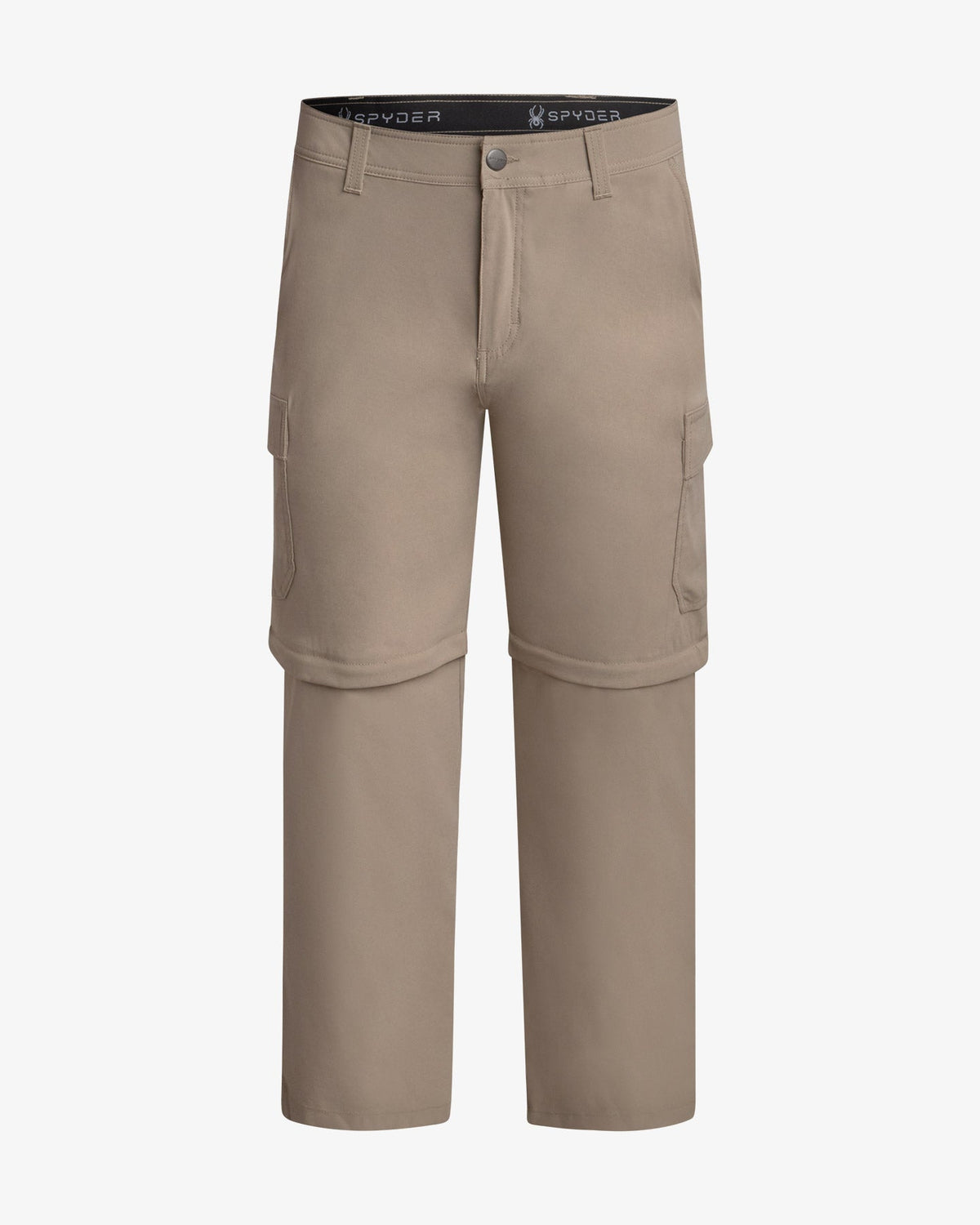 Men's Atmosphere Convertible Cargo Pant - Mushroom | Spyder Shorts & Pants