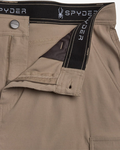 Men's Atmosphere Convertible Cargo Pant - Mushroom | Spyder Shorts & Pants