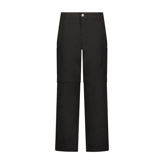 Men's Atmosphere Convertible Cargo Pant - Black | Spyder Shorts & Pants