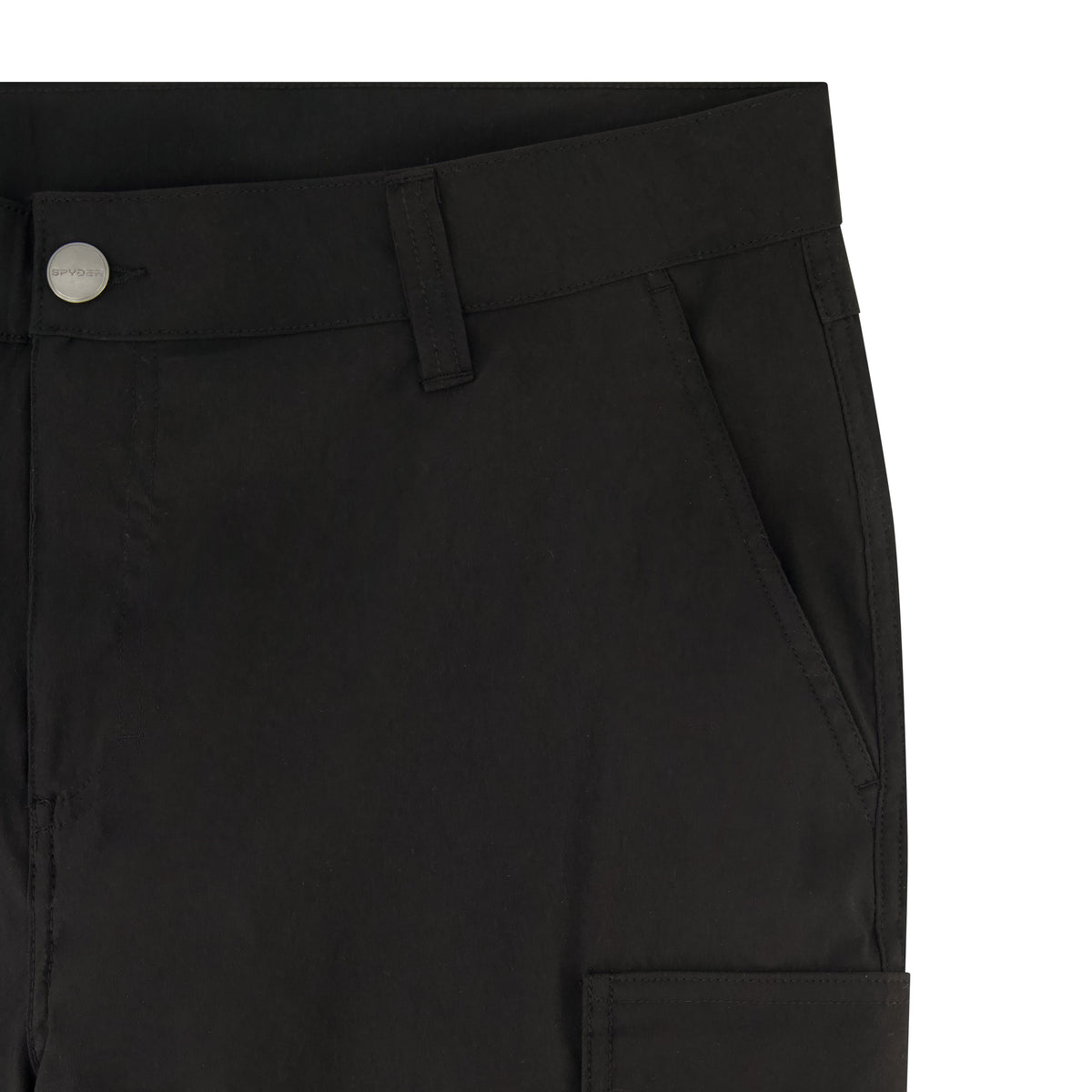 Men's Atmosphere Convertible Cargo Pant - Black | Spyder Shorts & Pants