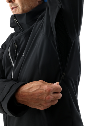 Men's Copper Jacket - Black | Spyder Insulated