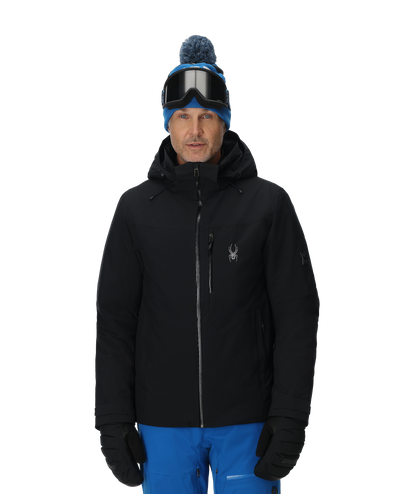 Men's Copper Jacket - Black | Spyder Insulated