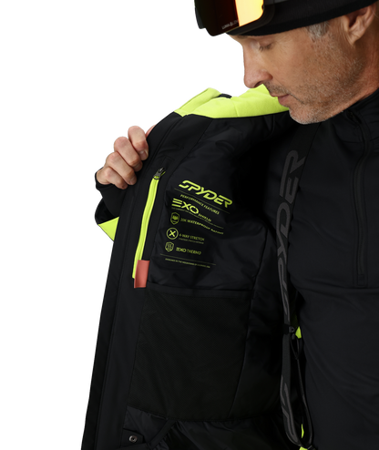 Men's Copper Jacket - Lime | Spyder Insulated