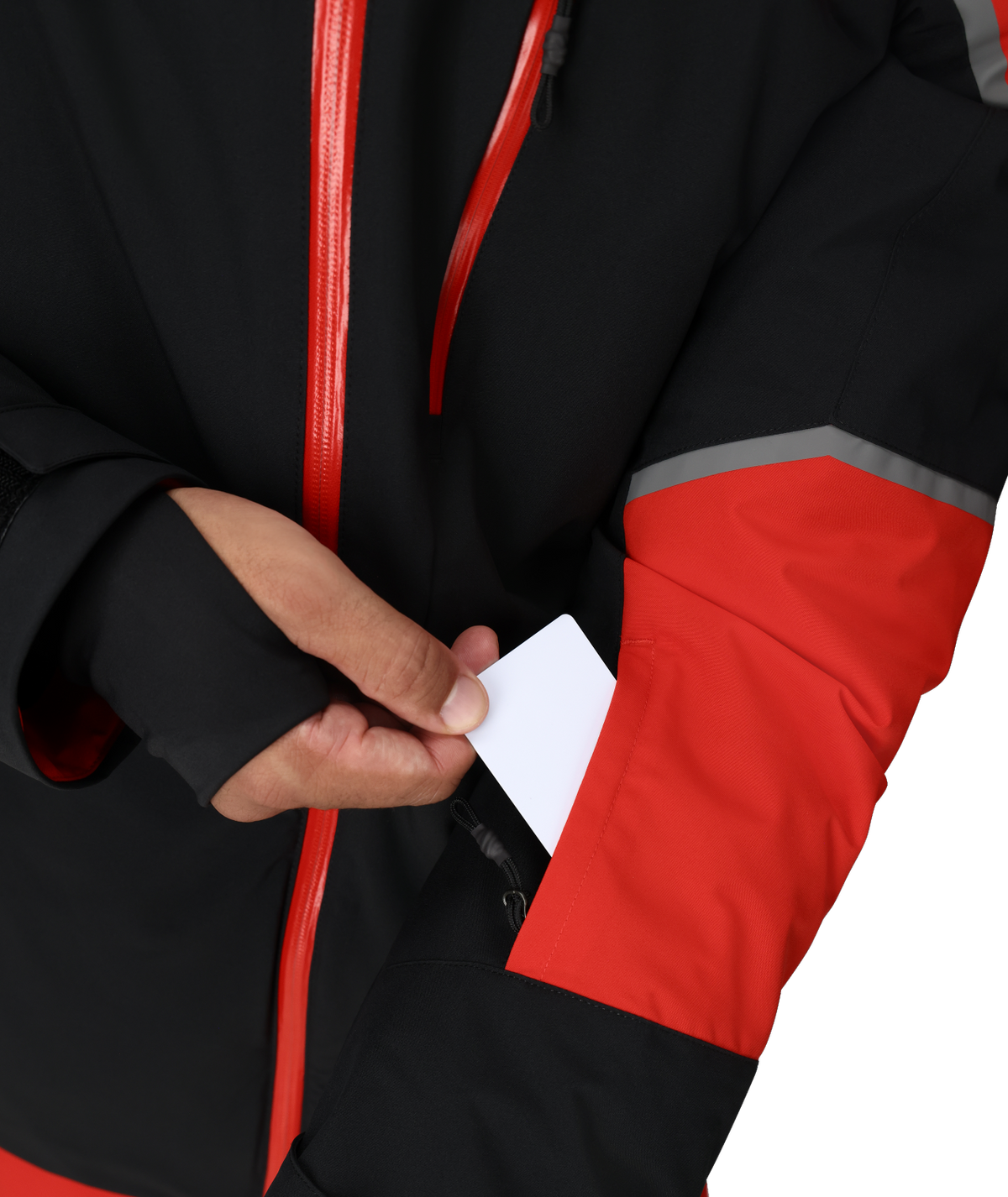 Men's Chambers Jacket - Black | Spyder Insulated