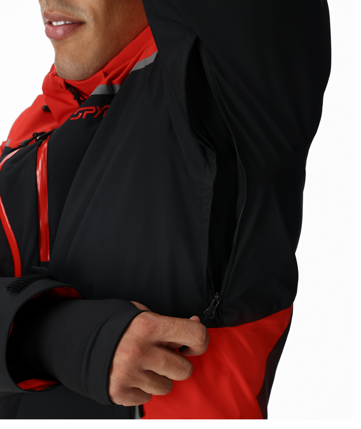 Men's Chambers Jacket - Black | Spyder Insulated