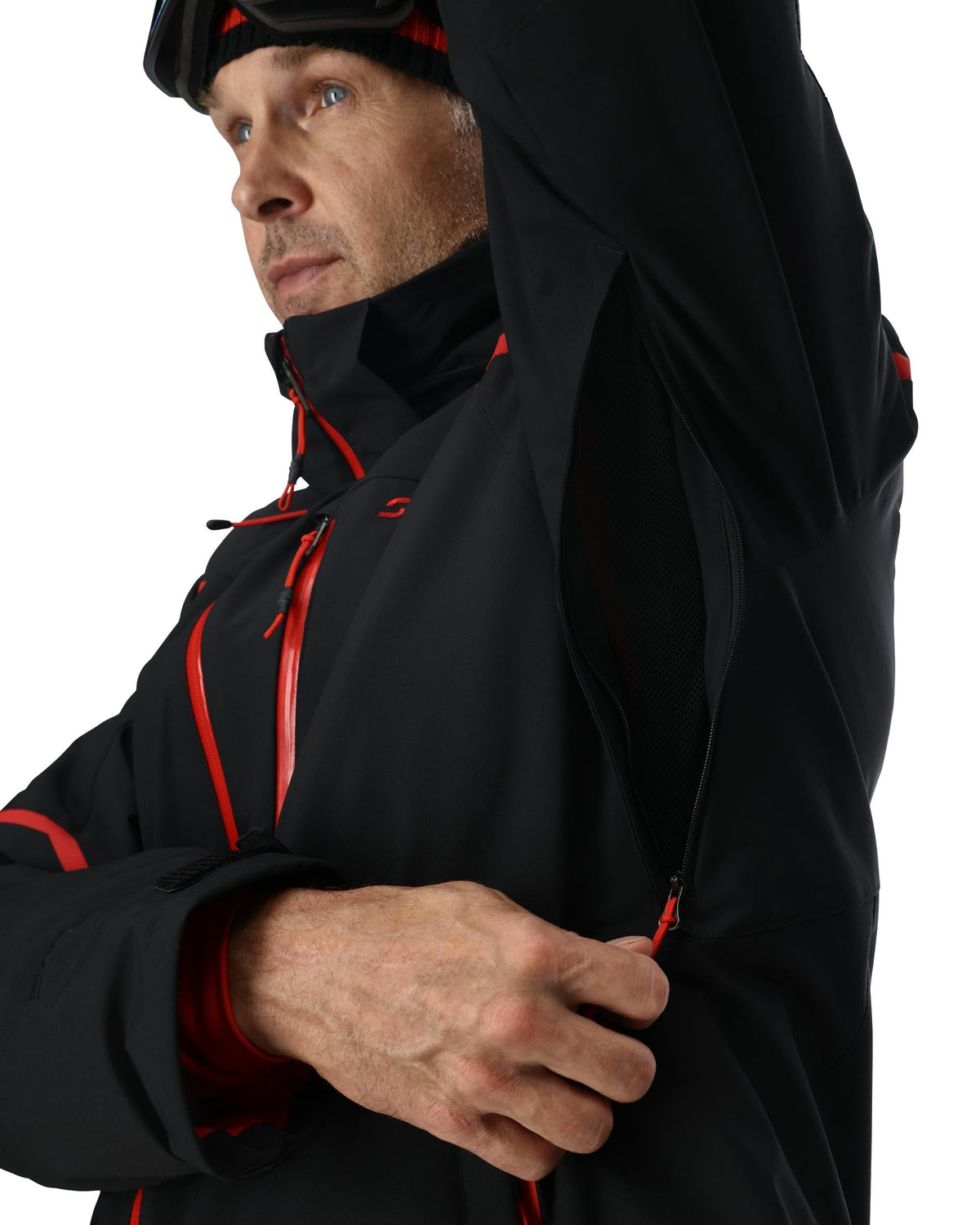 Men's Chambers Jacket - Black | Spyder Insulated