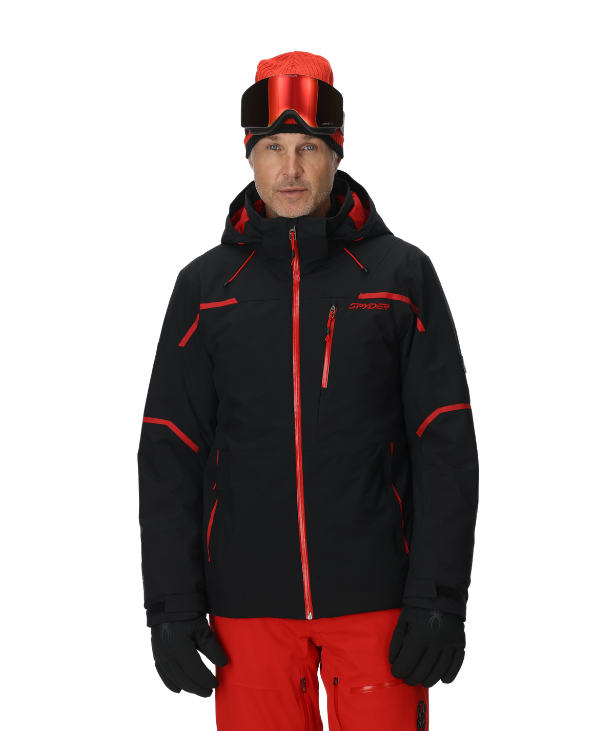 Men's Chambers Jacket - Black | Spyder Insulated