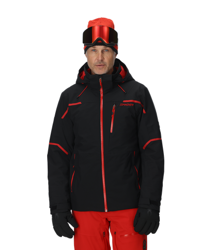 Men's Chambers Jacket - Black | Spyder Insulated