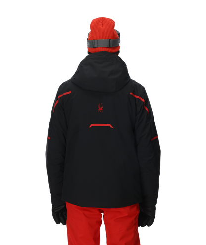 Men's Chambers Jacket - Black | Spyder Insulated