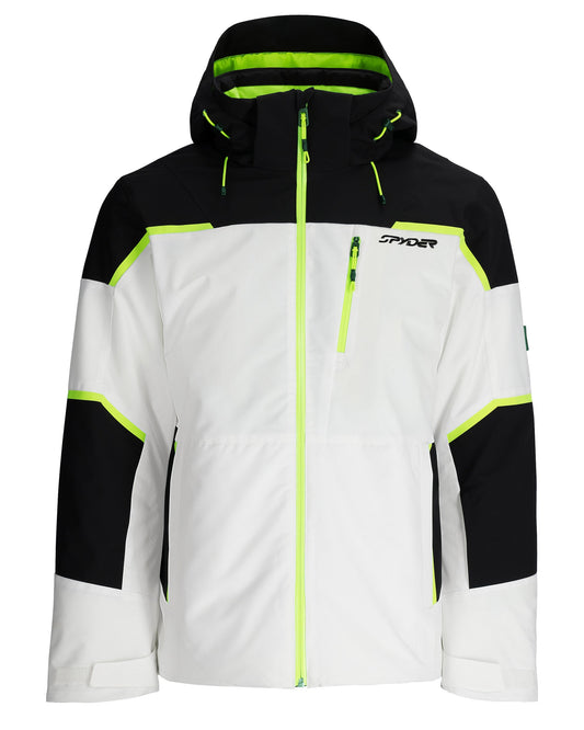 Men's Chambers Jacket - White | Spyder Insulated