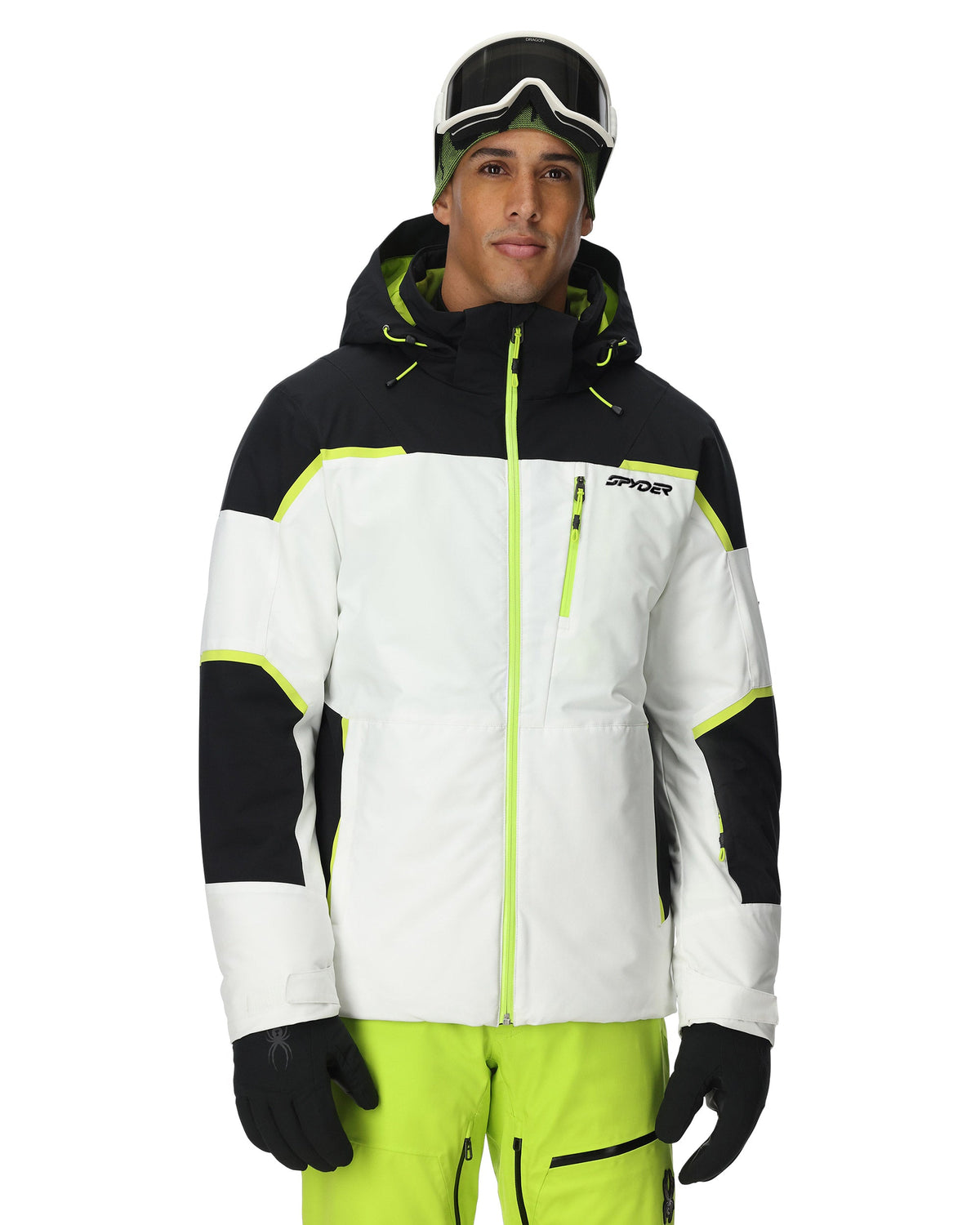 Men's Chambers Jacket - White | Spyder Insulated