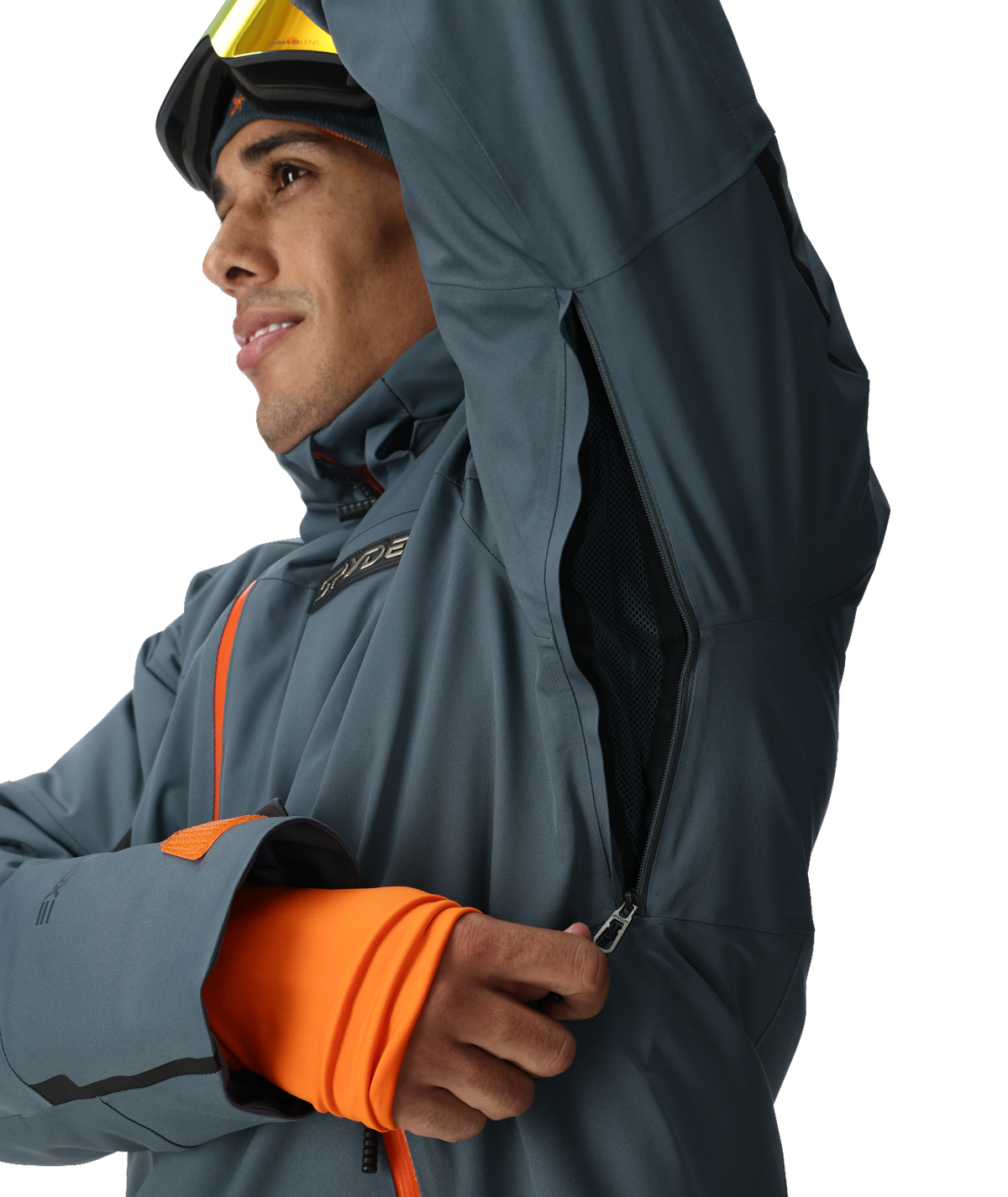 Men's Leader Jacket - Slate Blue | Spyder Insulated
