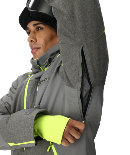 Men's Leader Jacket - Storm | Spyder Insulated