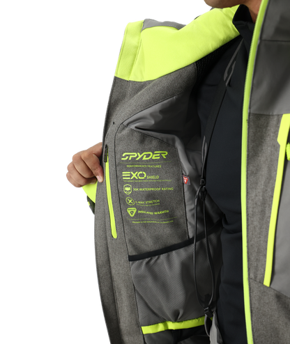Men's Leader Jacket - Storm | Spyder Insulated