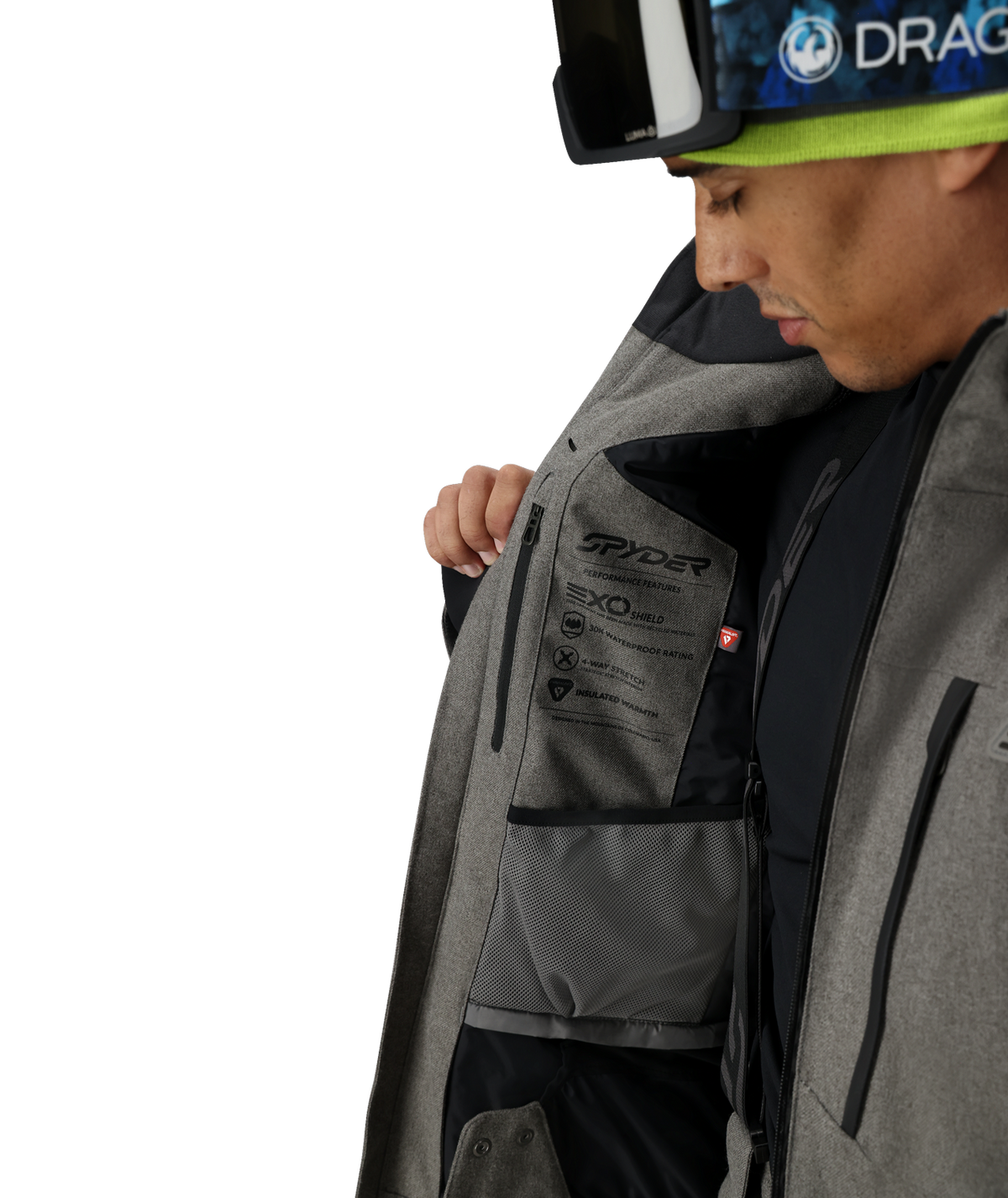Men's Leader Jacket - Storm | Spyder Insulated