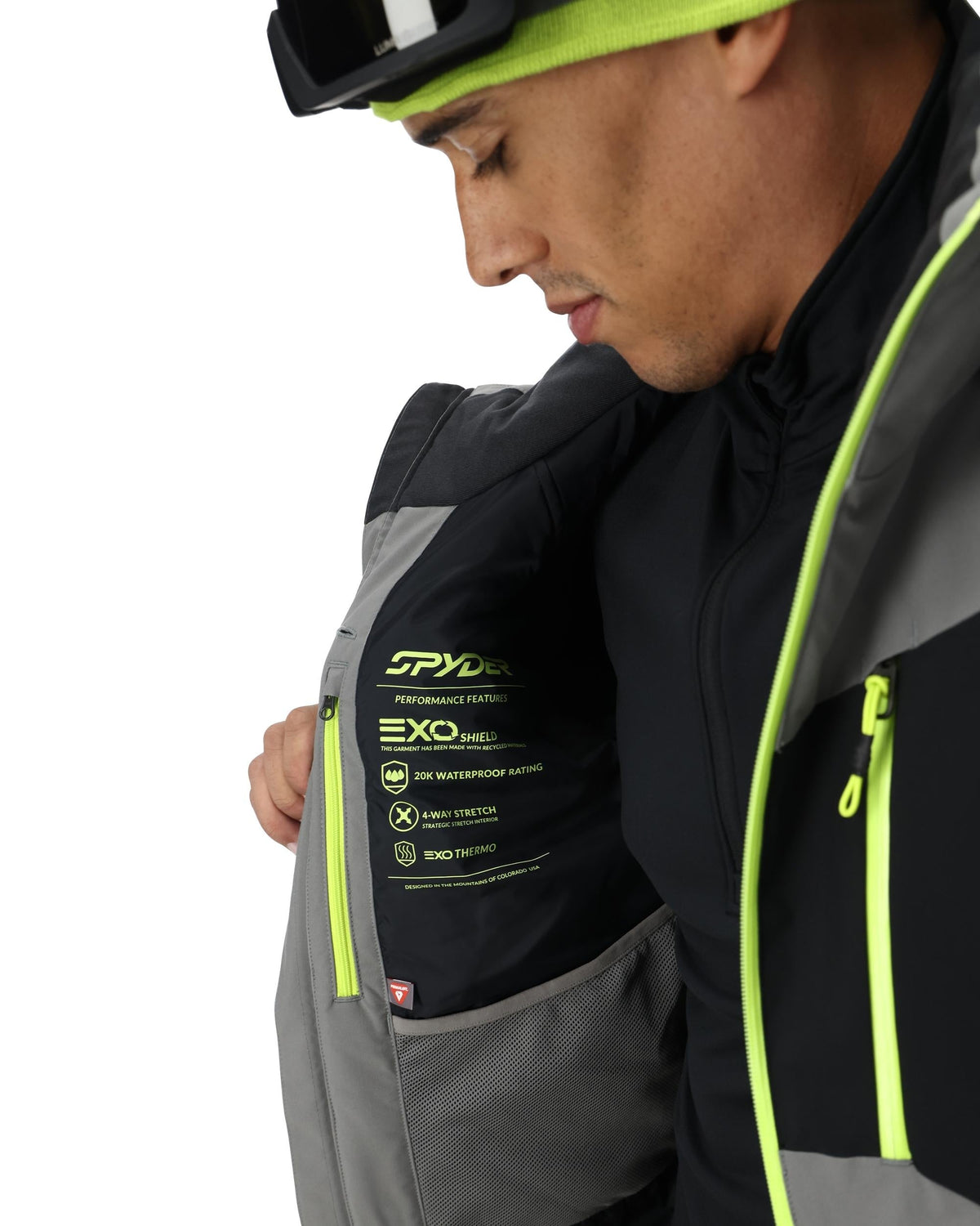 Men's Rival Jacket - Storm | Spyder Insulated