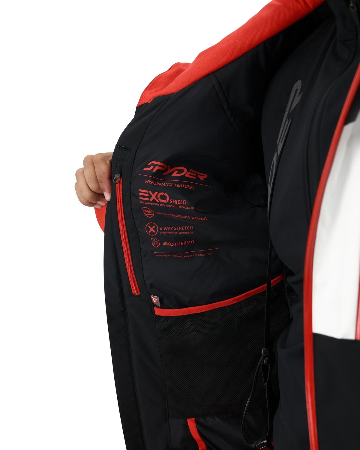 Men's Rival Jacket - Black | Spyder Insulated