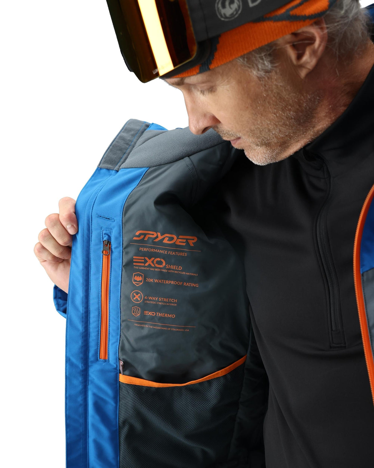 Men's Rival Jacket - Cobalt | Spyder Insulated