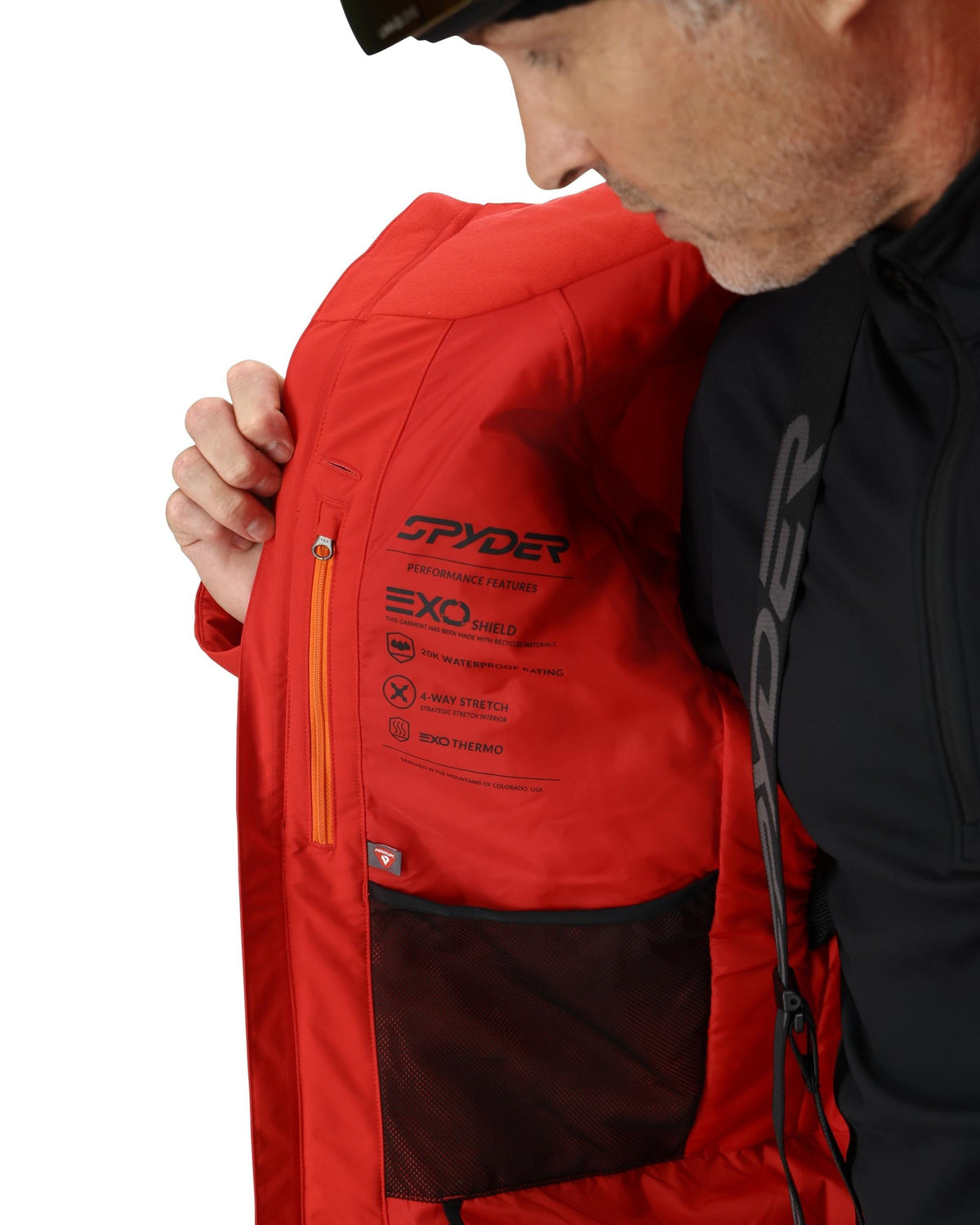 Men's Rival Jacket - Spyder Red | Spyder Insulated