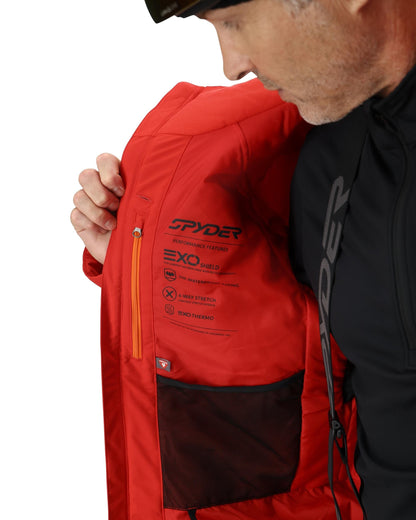 Men's Rival Jacket - Spyder Red | Spyder Insulated