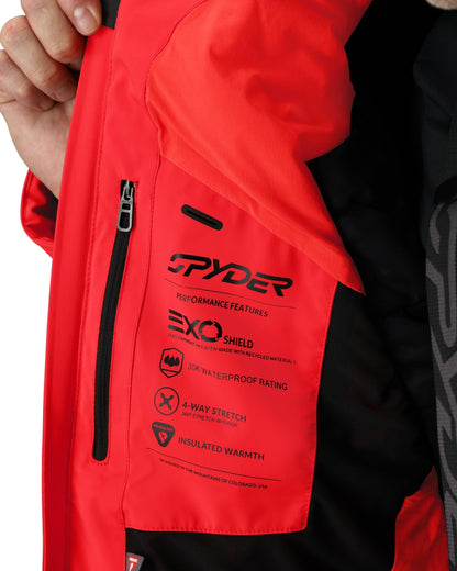 Men's Alyeska Jacket - Spyder Red | Spyder Insulated