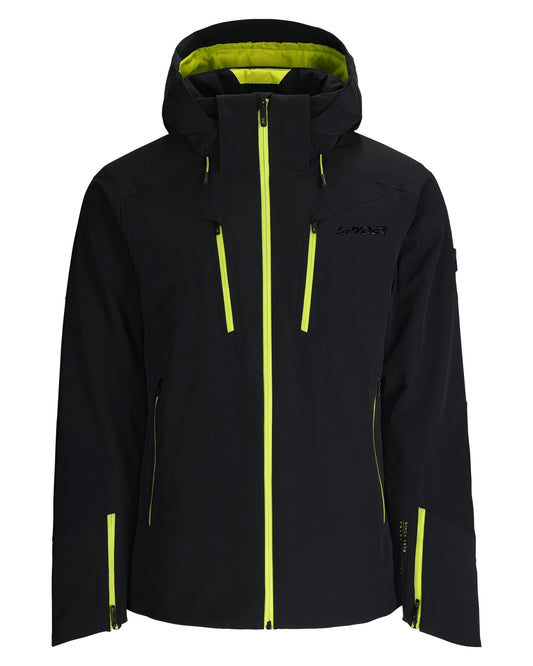 Men's Alyeska Jacket - Black | Spyder Insulated