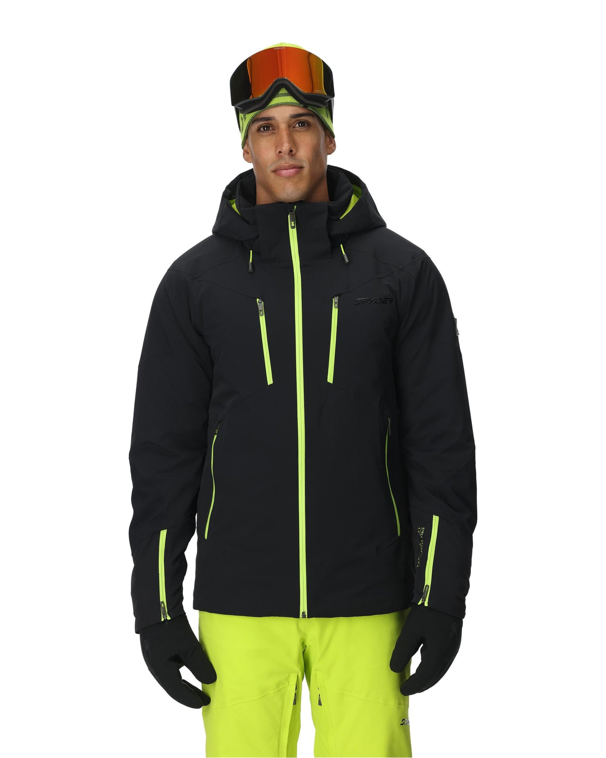 Men's Alyeska Jacket - Black | Spyder Insulated
