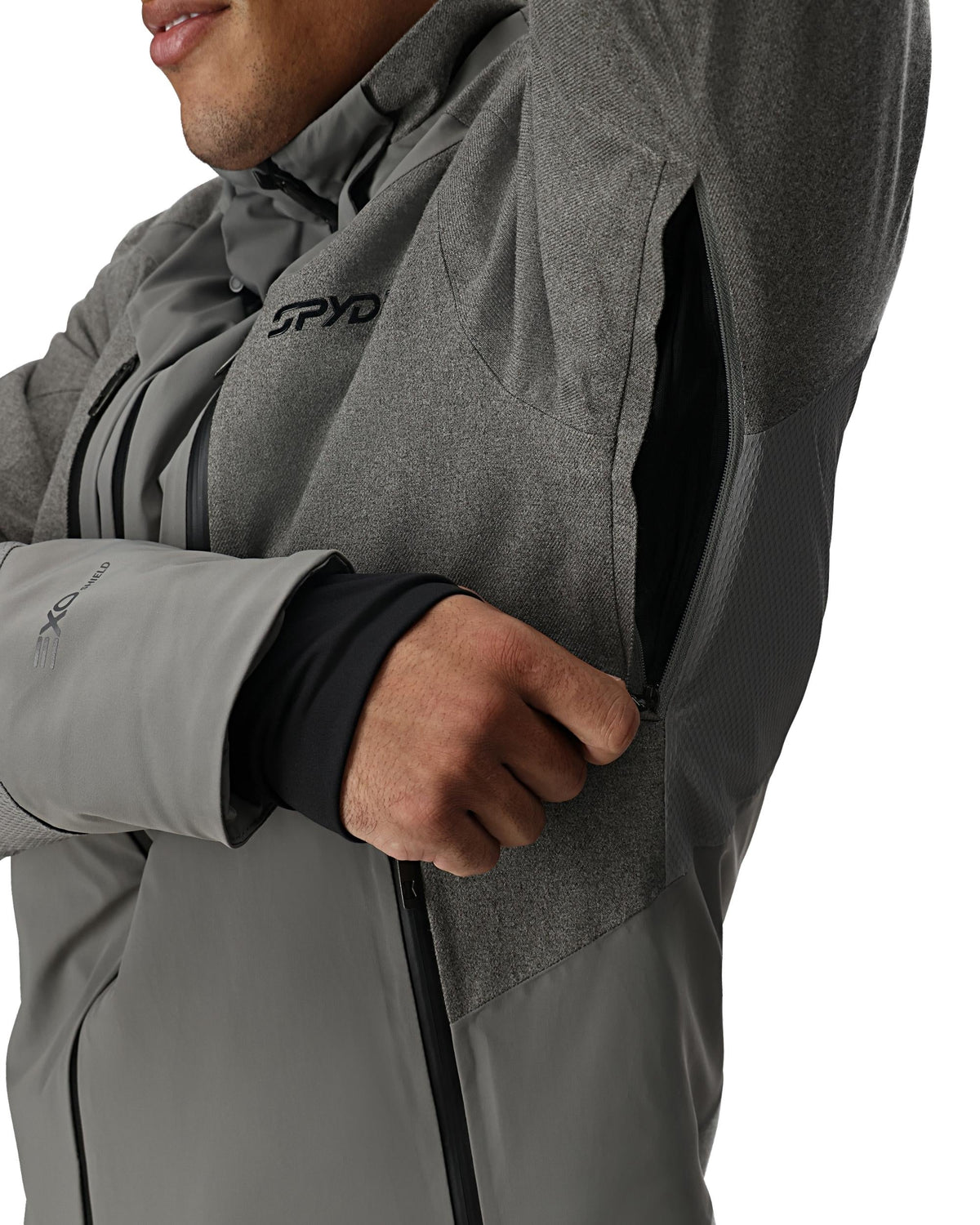 Men's Alyeska Jacket - Storm | Spyder Insulated