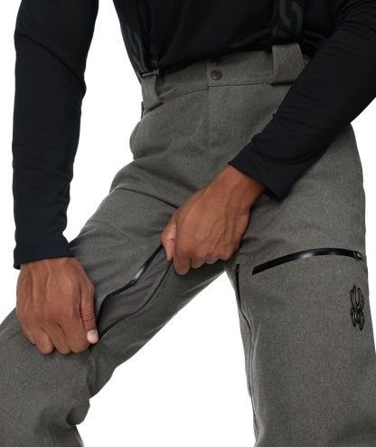 Men's Dare Pants - Storm Melange | Spyder Insulated