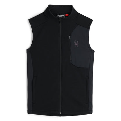 Mens Bandit Vest - Black | Spyder Vests|Midlayers