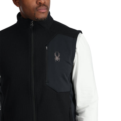 Mens Bandit Vest - Black | Spyder Vests|Midlayers