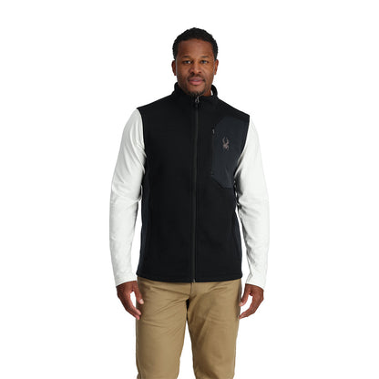 Mens Bandit Vest - Black | Spyder Vests|Midlayers