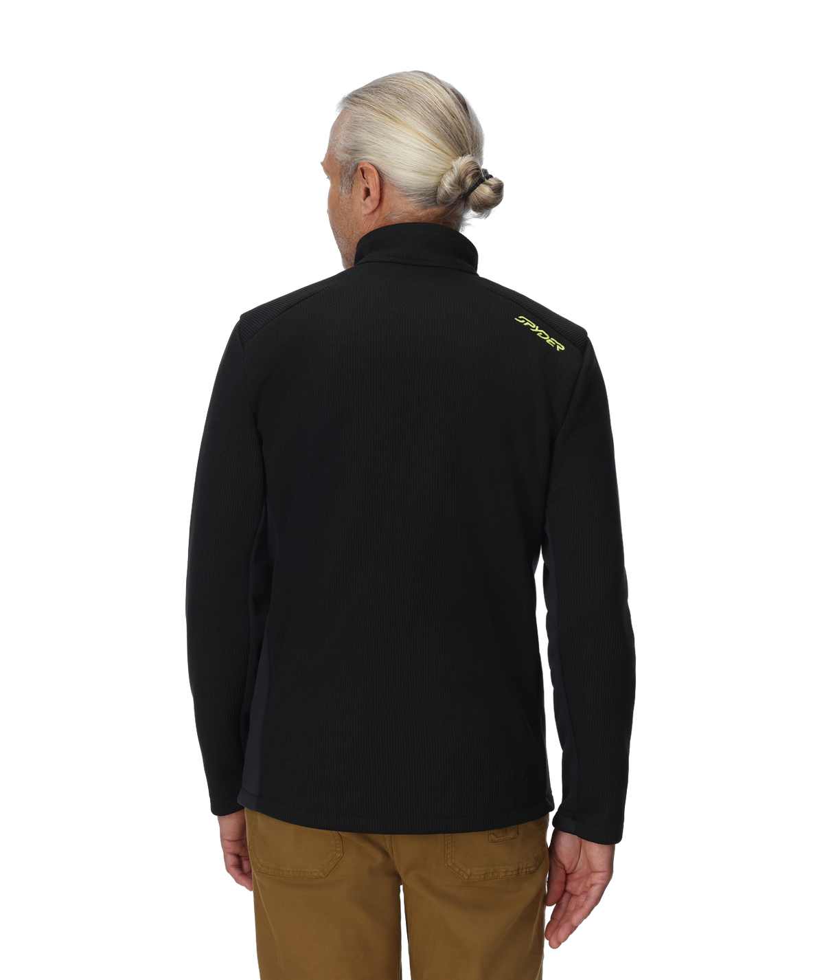 Men's Bandit Full Zip Jacket - Black | Spyder Midlayers
