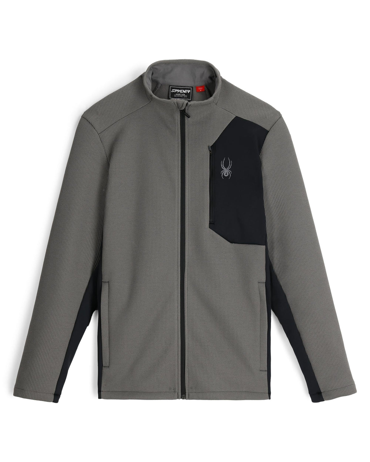 Men's Bandit Full Zip Jacket - Storm | Spyder Midlayers