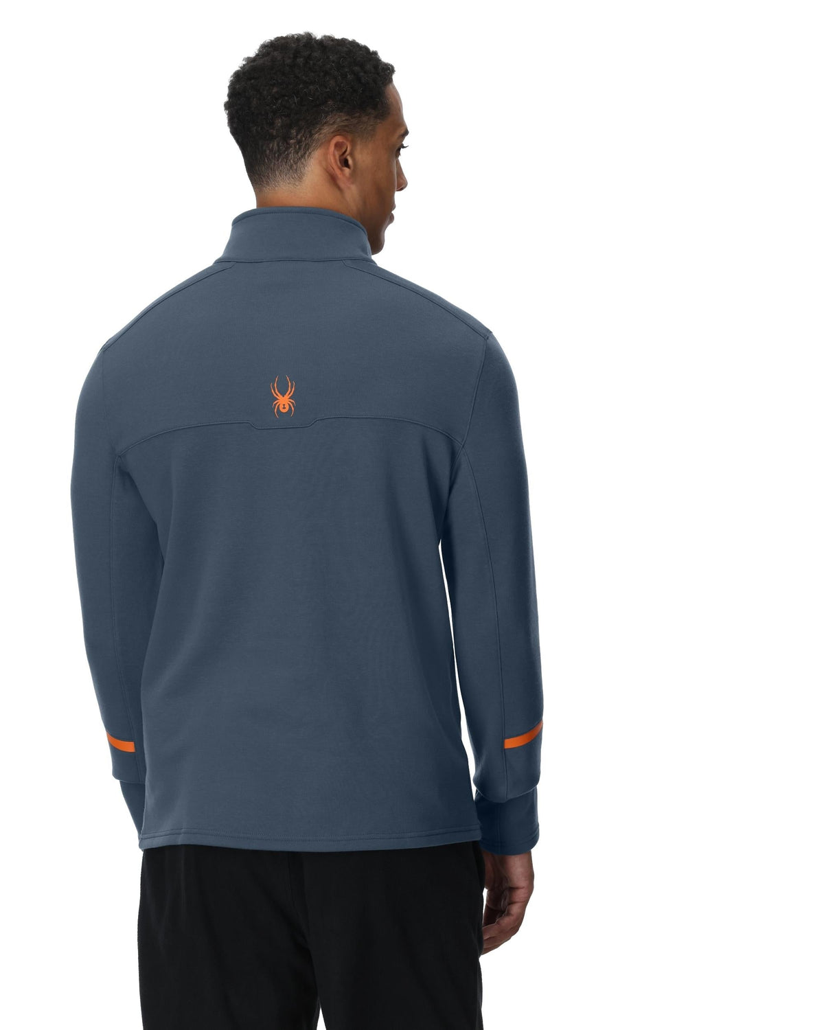 Men's Speed Fleece Half Zip Jacket - Slate Blue | Spyder Midlayers