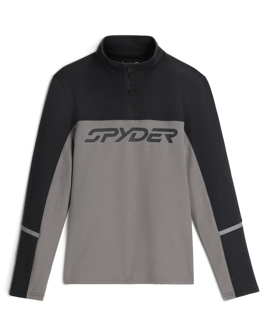 Men's Speed Fleece Half Zip Jacket- Storm | Spyder Midlayers