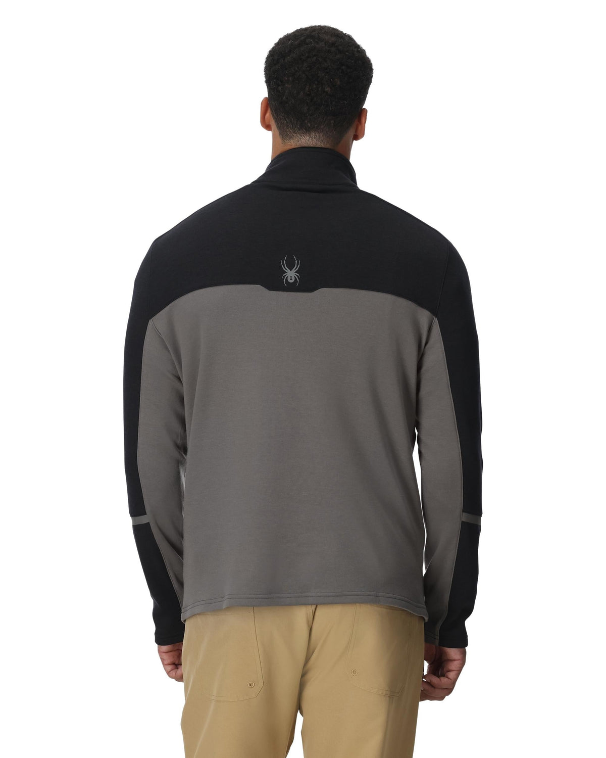 Men's Speed Fleece Half Zip Jacket- Storm | Spyder Midlayers